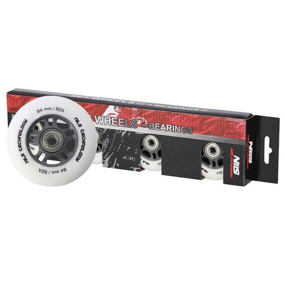 NILS EXTREME 84X24 82A Białe Matowe (4 szt) + Abec-9 Chrome (8 szt) Zestaw Extreme, 6 zdjęcie