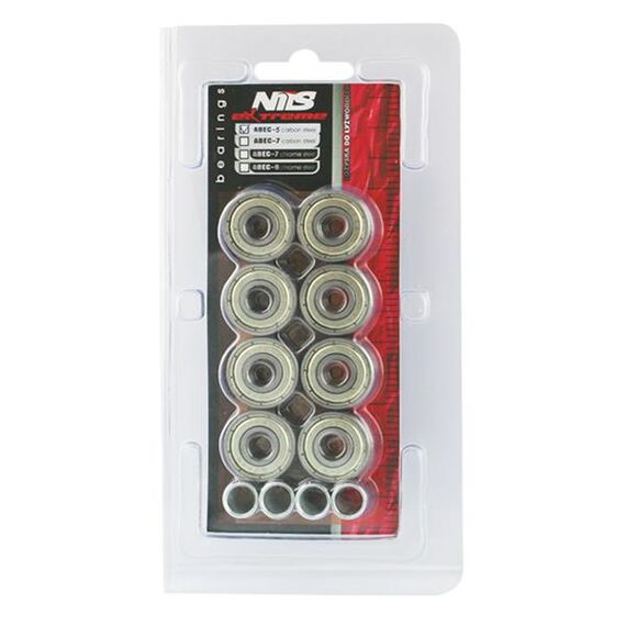Łożyska ABEC 7 Carbon (8 szt) NILS EXTREME, 2 zdjęcie