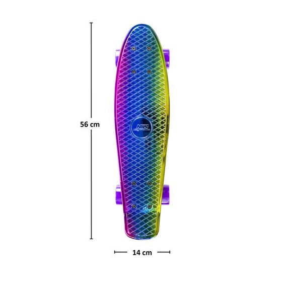 NILS EXTREME Rainbow Electrostyle Pennyboard Deskorolka Extreme, 10 zdjęcie NILS EXTREME Rainbow Electrostyle Pennyboard Deskorolka Extreme, 10 zdjęcie