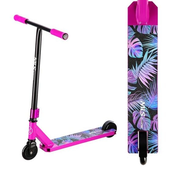 NILS EXTREME HS021 Leaves Hulajnoga do trików Extreme, 2 zdjęcie