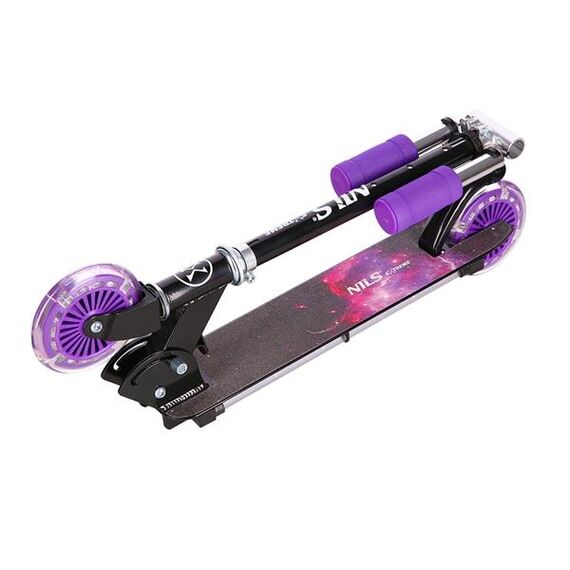 HD025 Hulajnoga Led Violet NILS EXTREME, 13 zdjęcie