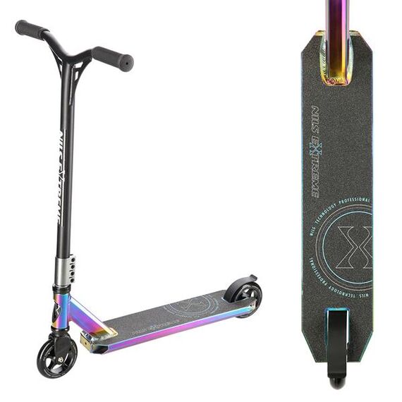 HS109 Neon Hulajnoga Do Trików NILS EXTREME, 2 zdjęcie