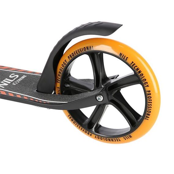 NILS EXTREME White-Orange Hulajnoga aluminiowa Extreme, 5 zdjęcie