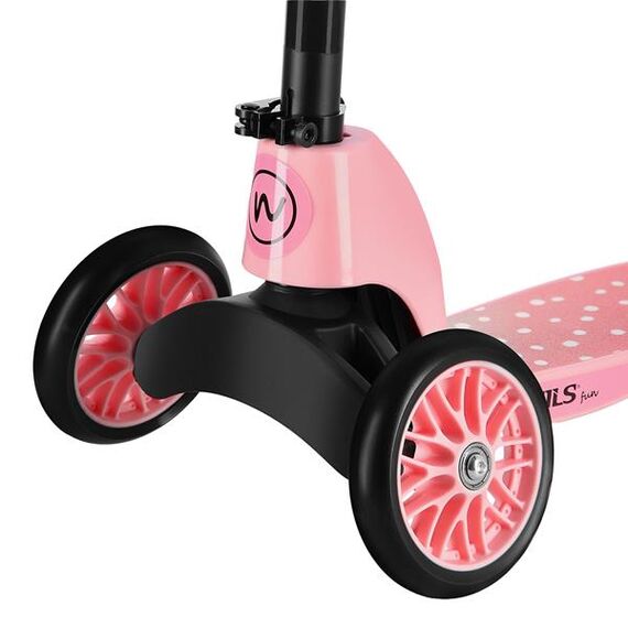 2W1 Pink Hulajnoga dziecięca NILS FUN, 7 zdjęcie
