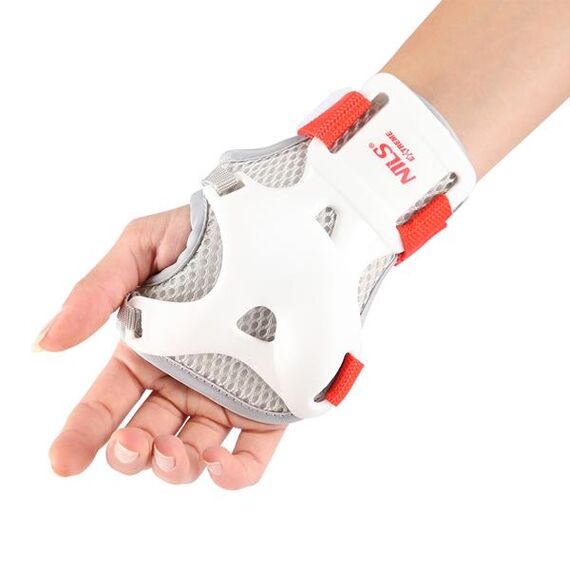 NILS EXTREME Białe M Zestaw Ochraniaczy Extreme, 5 zdjęcie