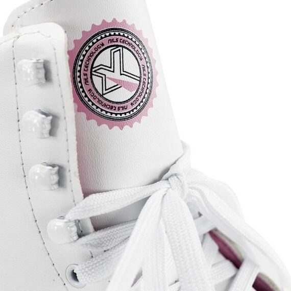 NILS EXTREME wrotki skórzane dla dziewczyn NQ8400S biały, Kolor: biały, Rozmiar: 40, 19 zdjęcie