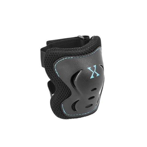 NILS EXTREME zestaw ochraniaczy na rolki deskorolkę H320 czarne/niebieskie, Kolor: niebieski, Rozmiar: L, 5 zdjęcie