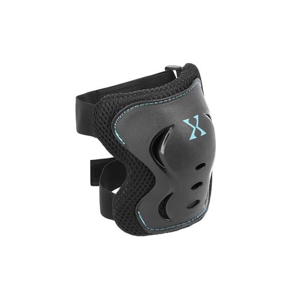 NILS EXTREME zestaw ochraniaczy na rolki deskorolkę H320 czarne/niebieskie, Kolor: niebieski, Rozmiar: M, 4 zdjęcie