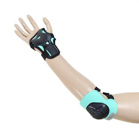 NILS EXTREME Czarno-Miętowy Xs Zestaw Ochraniaczy Extreme, 6 zdjęcie