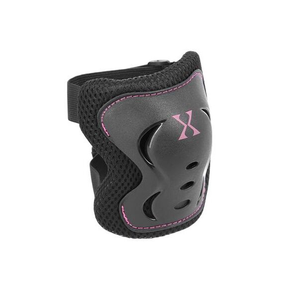 NILS EXTREME Czarno-Różowy S Zestaw Ochraniaczy Extreme, Kolor: różowy, Rozmiar: XL, 5 zdjęcie