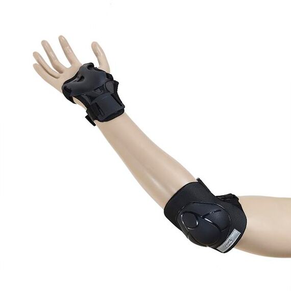 NILS EXTREME ochraniacze na łokcie kolana nadgarstki zestaw H210 czarne, Kolor: czarny, Rozmiar: S, 6 zdjęcie