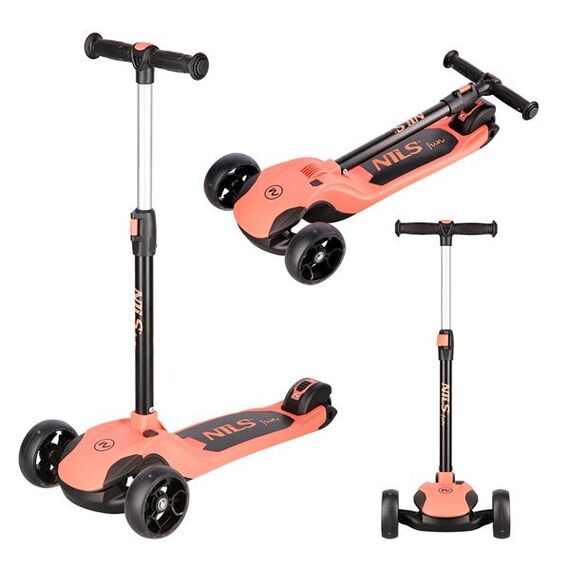 NILS FUN HLB122 Led Pink Hulajnoga dziecięca Fun, 3 zdjęcie