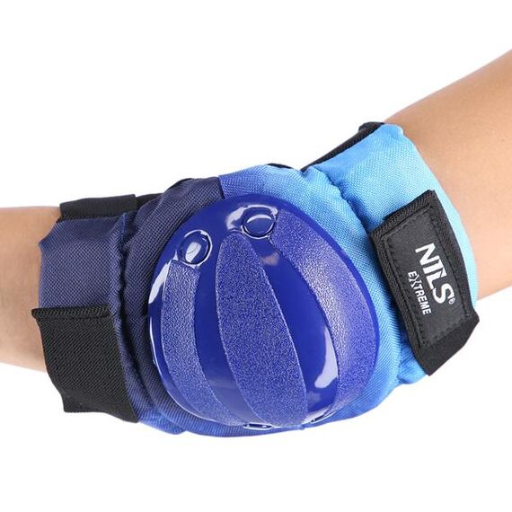 NILS EXTREME Niebieskie S Zestaw Ochraniaczy Extreme, 4 zdjęcie