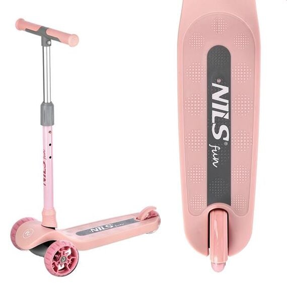 NILS FUN HLB02 Pink Hulajnoga dziecięca Fun, 3 zdjęcie