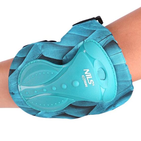 NILS EXTREME Zielone L Zestaw Ochraniaczy Extreme, 4 zdjęcie