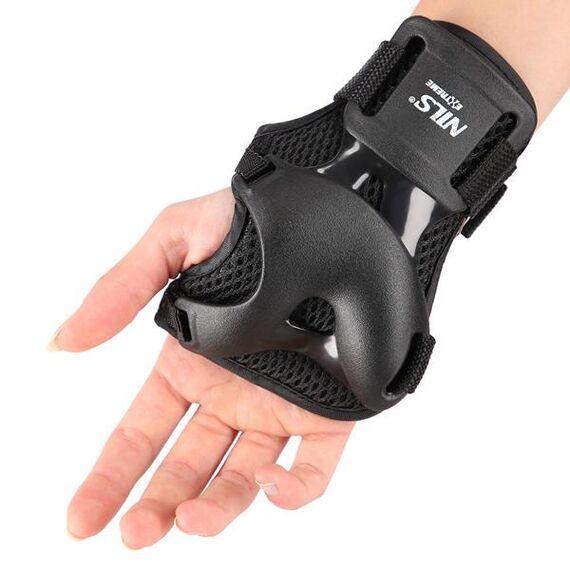 H8334 Zestaw Ochraniaczy Czarny L  NILS EXTREME, 5 zdjęcie