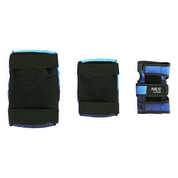NILS EXTREME Niebieskie L Zestaw Ochraniaczy Extreme, 9 zdjęcie