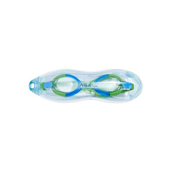 NQG700AF Junior Okularki Dziecięce NILS AQUA, Kolor: zielony, 10 zdjęcie