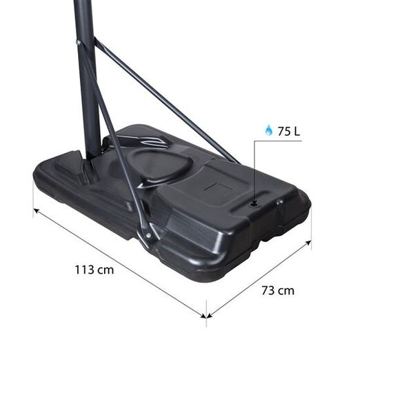 NILS ZDK020 Kosz Do Koszykówki, 6 zdjęcie