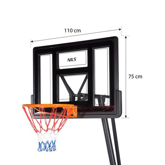 NILS ZDK520 Kosz Do Koszykówki 3,07 - 3,67 m, 4 zdjęcie
