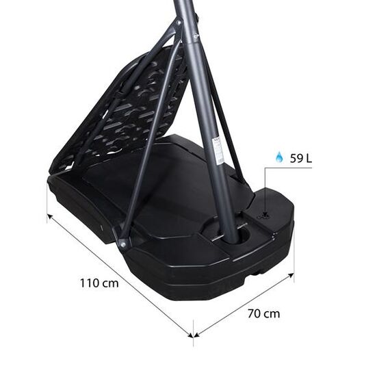 NILS ZDK520 Kosz Do Koszykówki 3,07 - 3,67 m, 5 zdjęcie