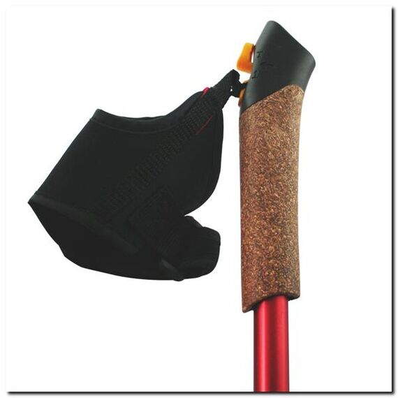 NILS Red Kije Nordic Walking z regulacją wysokości od 87 do 135 cm, 3 zdjęcie