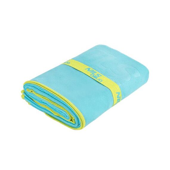 NAR11 Ręcznik Z Mikrofibry 140X70 Cm NILS AQUA, Kolor: niebieski, Rozmiar: 140 x 70 cm, 2 zdjęcie