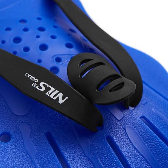 NQAP10 Wiosełka Pływackie Na Ręce Niebieskie NILS AQUA, 3 zdjęcie