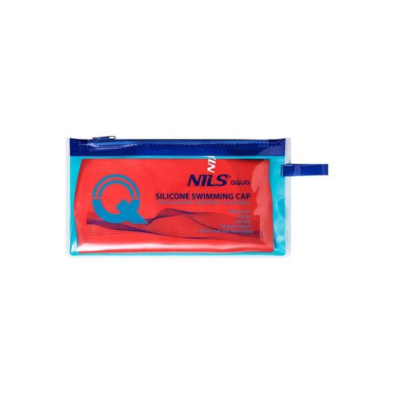 Czepek Silikonowy Do Długich Włosów Jednokolorowy NQC NILS AQUA, Kolor: czerwony, 3 zdjęcie Czepek Silikonowy Do Długich Włosów Jednokolorowy NQC NILS AQUA, Kolor: czerwony, 3 zdjęcie