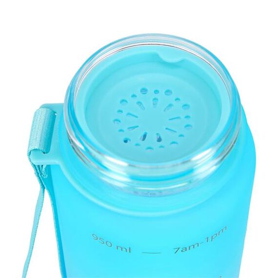 NILS CAMP NCD04 butelka na wodę 950ml tritanowa bidon sportowy niebieska, Kolor: niebieski, 14 zdjęcie