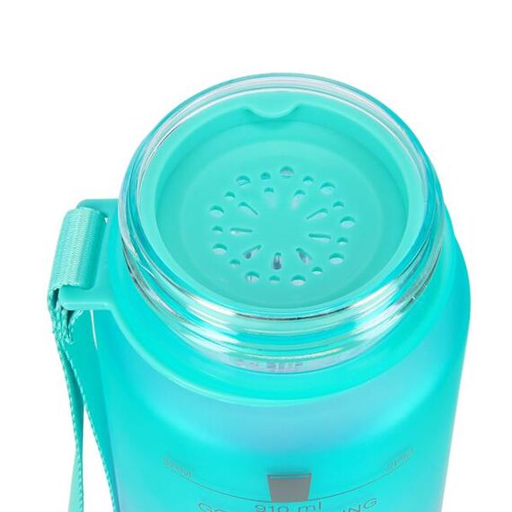 NILS CAMP NCD04 butelka na wodę 950ml tritanowa bidon sportowy niebieska, Kolor: różowy, 14 zdjęcie