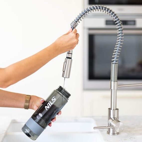 NCD07 Butelka Szara Tritanowa NILS CAMP, 3 zdjęcie