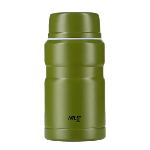 NILS CAMP NCT02 Termos Zestaw 750ml, Kolor: zielony, Pojemność (litry): 750 ml