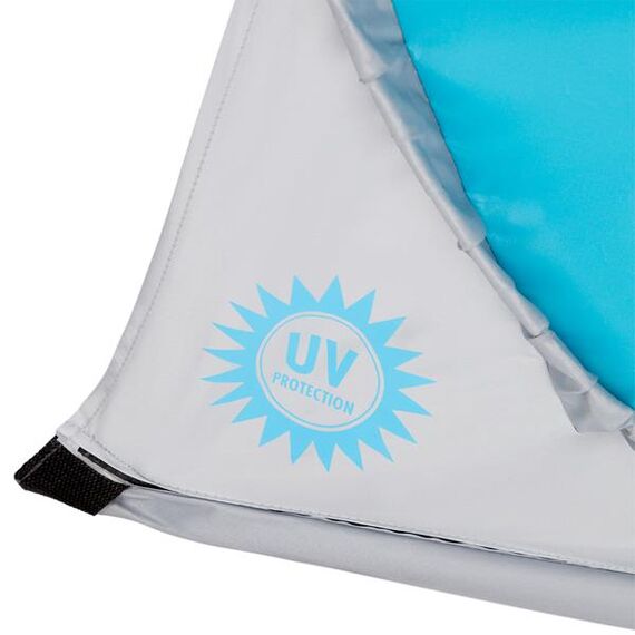 NILS NC3173 Niebiesko-Szary Namiot Plażowy Samorozkładający Podłoga Camp, 10 zdjęcie