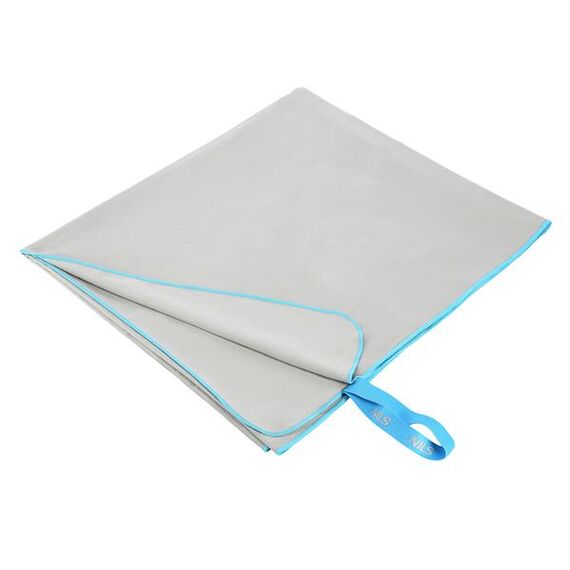 Ręcznik turystyczny szybkoschnący z mikrofirby 200x90cm NILS CAMP NCR13 szary, Kolor: szary, Rozmiar: 200 x 90 cm, 10 zdjęcie