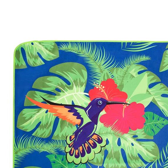 NILS NCR14 Ręcznik Z Mikrofibry Kwiaty 160X80 cm, 4 zdjęcie