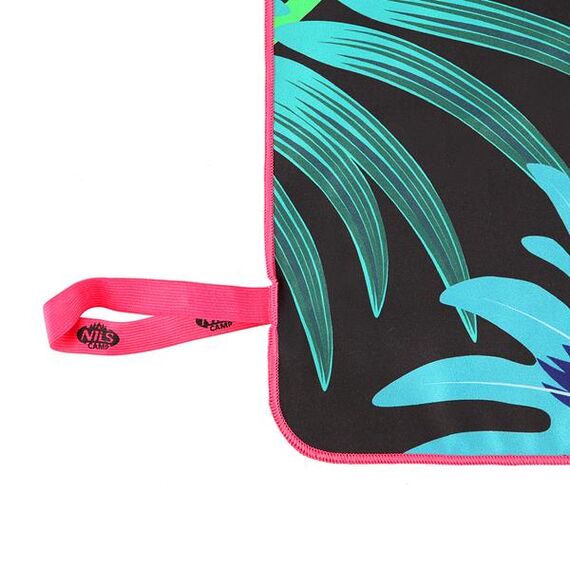 NILS NCR14 Ręcznik Z Mikrofibry Liście 160X80 cm, 6 zdjęcie