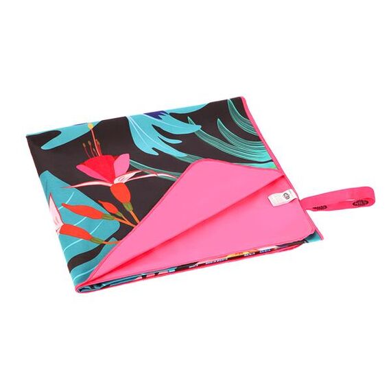 NILS NCR14 Ręcznik Z Mikrofibry Liście 160X80 cm, 8 zdjęcie