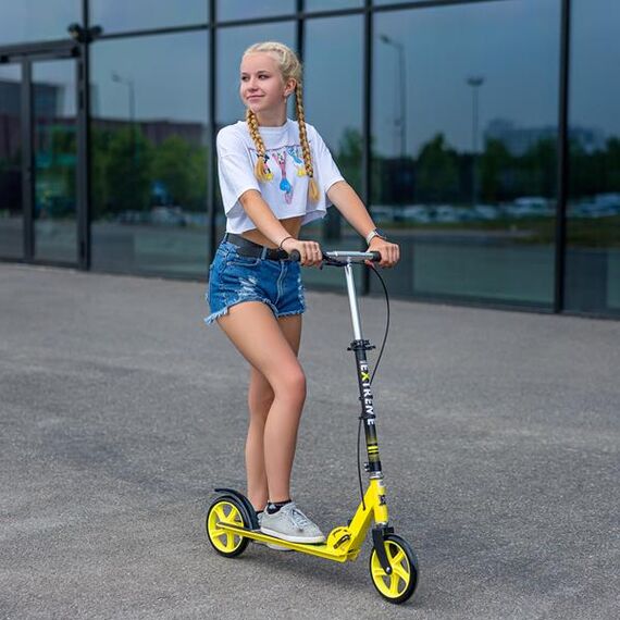 HM220 Lime Hulajnoga NILS EXTREME, 2 zdjęcie