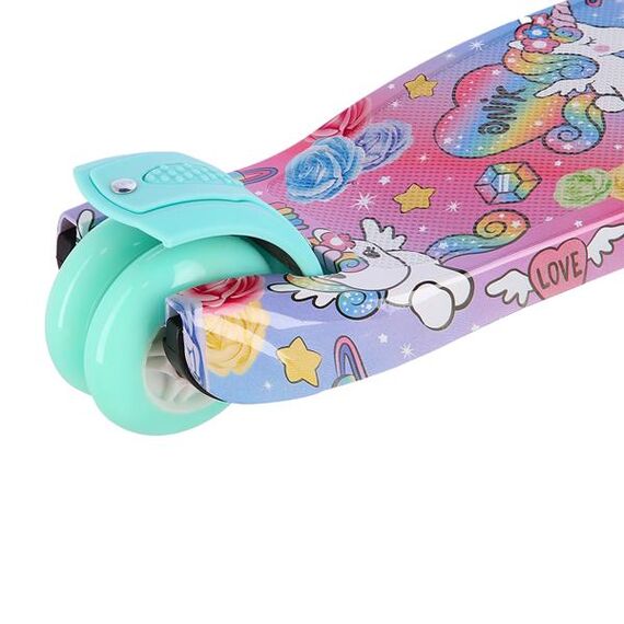 NILS FUN HLB15A Mint Led Hulajnoga Dziecięca Fun, 10 zdjęcie