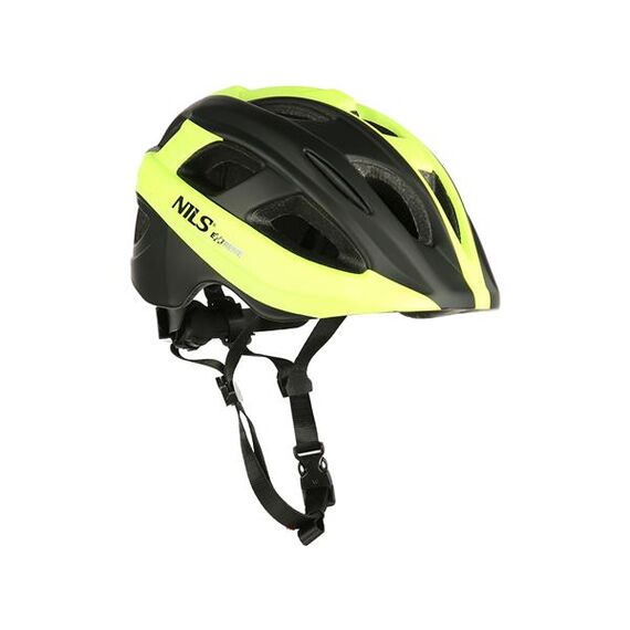 NILS EXTREME MTV35J Kask Dziecięcy Extreme, Kolor: zielony, Rozmiar: M (53-56 cm)