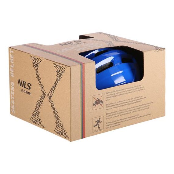 NILS EXTREME kask rowerowy dla dziewczynek MTV62J różowy, Kolor: niebieski, Rozmiar: 48-52, 9 zdjęcie