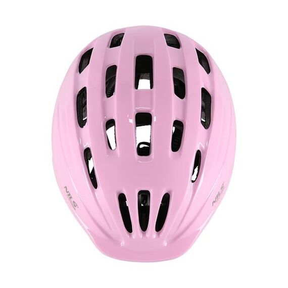 NILS EXTREME kask rowerowy dla dziewczynek MTV62J różowy, Kolor: różowy, Rozmiar: 48-52, 6 zdjęcie