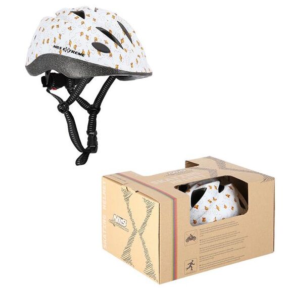 NILS EXTREME MTV65 Niebieski Kask Dziecięcy Extreme, Kolor: biały, Rozmiar: M (49-58 cm), 16 zdjęcie