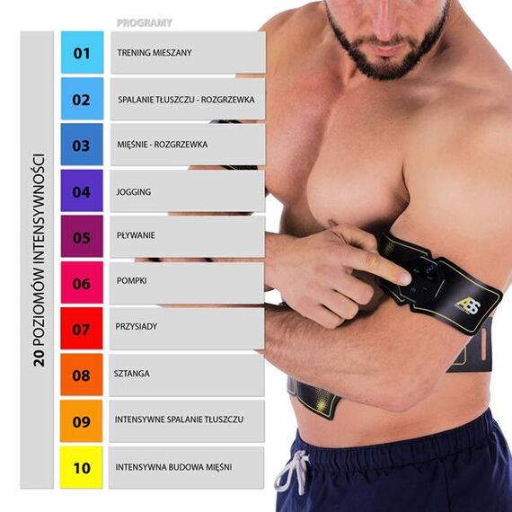 HMS ABS Master Pro Super Elektrostymulator Hms, 12 zdjęcie