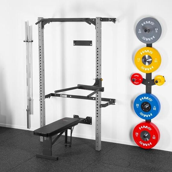 KLT22 Wielofunkcyjna Klatka Treningowa Składana Silver HMS, 16 zdjęcie