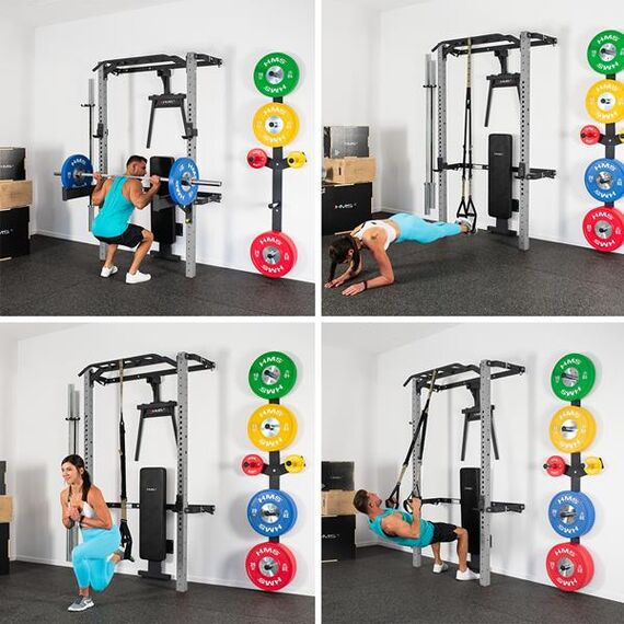 KLT22 Wielofunkcyjna Klatka Treningowa Składana Silver HMS, 22 zdjęcie