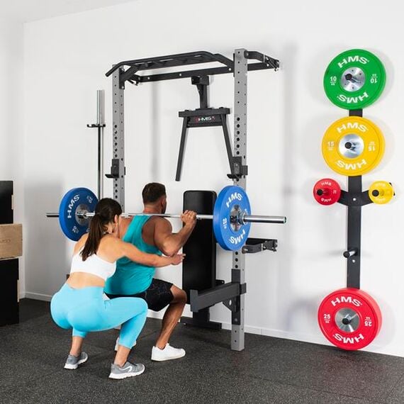 KLT22 Wielofunkcyjna Klatka Treningowa Składana Silver HMS, 23 zdjęcie