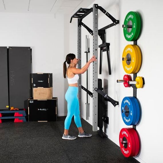 KLT22 Wielofunkcyjna Klatka Treningowa Składana Silver HMS, 5 zdjęcie