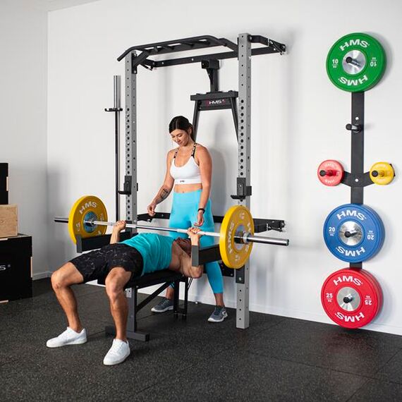 KLT22 Wielofunkcyjna Klatka Treningowa Składana Silver HMS, 7 zdjęcie